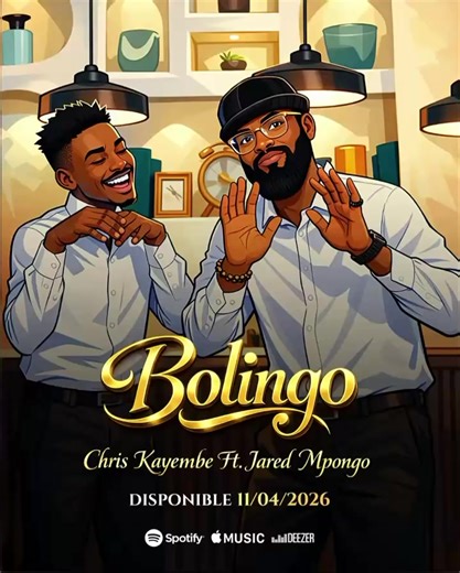 Ça y est Ce 11 avril nous louerons au rythme de BOLINGO En feat avec mon frère @CHRIS KAYEMBE CK #gospelmusic #bolingo #angola🇦🇴portugal🇵🇹brasil🇧🇷 #gabontiktok🇬🇦🇬🇦🇬🇦 #cotedivoire🇨🇮225