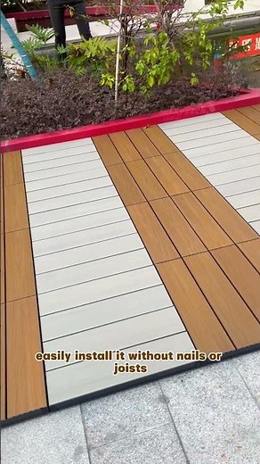 #wpc #deck #outdoors #garden #diy #home #wood #composite