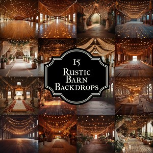 15 Rustic Barn Backdrops for Master Overlay, Photoshop Composites, Digital Backgrounds, Wedding Backdrops, Country Scene Textures - Etsy