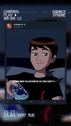 Ben 10 Unlocks Ultra Instinct 🔥#goku #dragonball #dbs