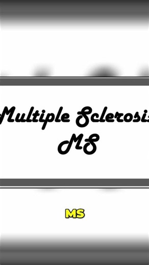 Multiple Sclerosis: Symptoms, Diagnosis, and Treatment #shorts