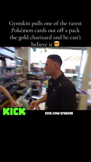 Gold Charizard Pull: Rare Pokémon Card Opening Reaction
