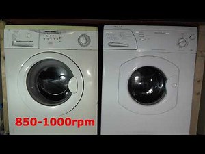 Spin Race No.261 : Tricity Bendix vs Hotpoint 1000rpm.