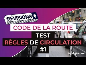 Code de la route - Correction Tests règles de circulation 1