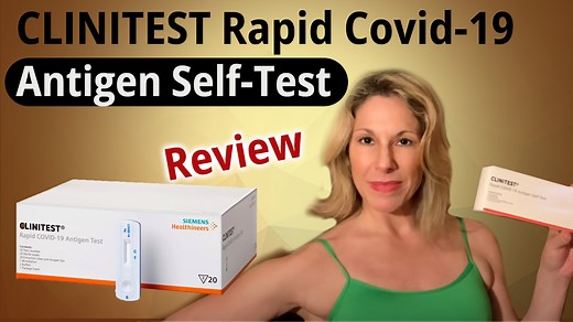 Watch Clinitest Rapid Covid-19 Antigen Self Test - Review on Amazon Live