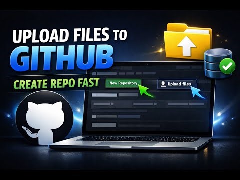 How to Upload Any File on Github🔥|Create Repository Step-by-Step (Beginner Friendly)