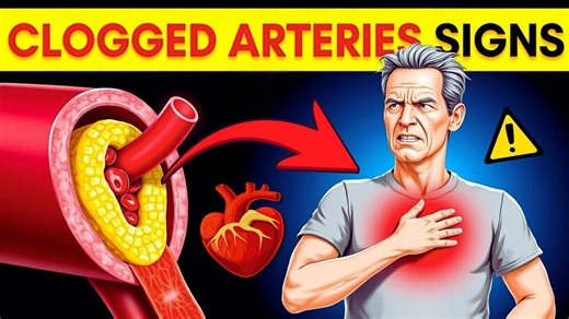 9 Silent Signs of Clogged Arteries & Heart Problems Act Before It’s Too Late