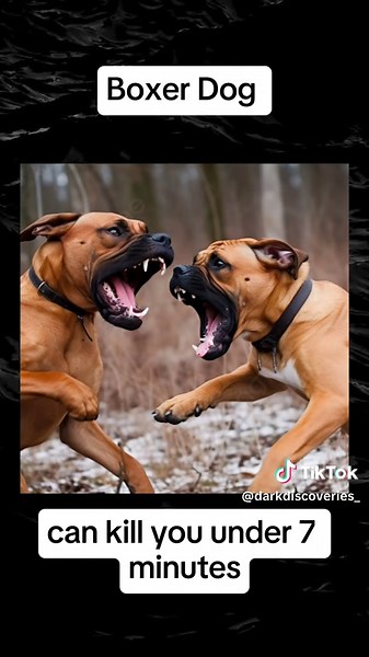 Deadly Dogs: Potential Killers in Minutes