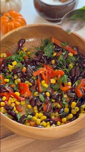 Mexican Bean Summer Salad | Easy Fresh Salad Recipe
