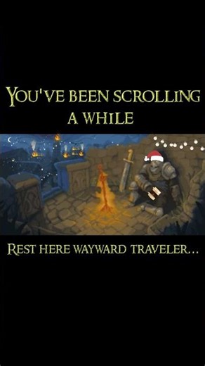 rest here traveler , scroll no longer