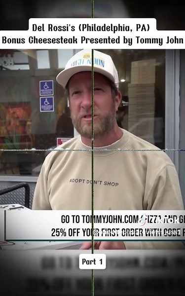 Part 1 Del Rossi's (Philadelphia, PA) Bonus Cheesesteak Presented by Tommy John #dave #daveportnoy #pizza #pizzareview #barstools #barstoolsports #virals #asmrfood