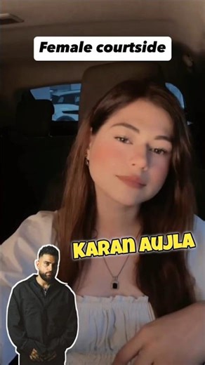 Karan Aujla courtside Song Girl Reply Female courtside Song