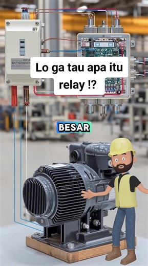 Bro, lu wajib tau apa itu relay‼️ #fyp #listrik #relay #engineering #teknisi #anakteknik #fyppppppppppppppppppppppp #viral