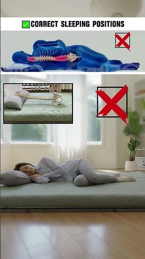 Sleep Better on the Floor? Perfect Pillow Setup for Spinal Health! 💤 | Zonli Floor Mattress #zonli