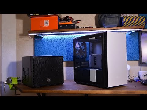 The Dwarf and the Hobbit [NZXT H210 Cooler Master Elite 110]