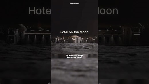 You can now reserve a hotel on the moon ($10,000,000)