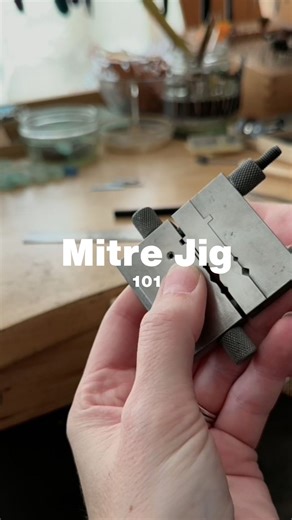 Mitre jig mysteries… solved! 🕵️‍♀️✨ Kelly from Willow & Twigg - Artisan Jewellery shows us how she puts hers to work Now 20% OFF in our Black Friday Sale ➡️➡️➡️ https://bit.ly/4p3j536 | Cooksongold