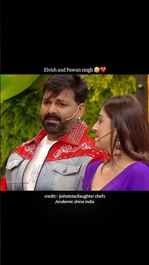 ❤️Pawan Singh Elvish Yadav Laughter Chef Show 🤩#pawansingh #laughter #elvishyadav #shortvideo #viral
