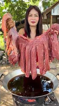 Cooking yummy deep fried meat recipe