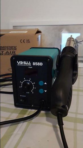 YIHUA 858D HOT AIR REWORK STATION 😊