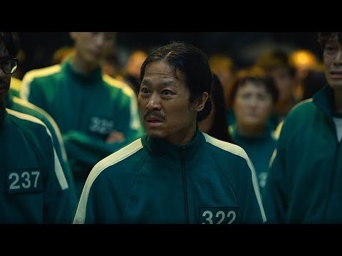 Full scenes of player 322 in squid game