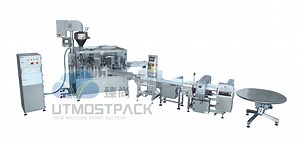 [Hot Item] Touch Screen Operation Easy to Clean up Rotary-Doypack Packing Machine