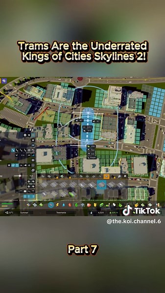 Exploring Trams in Cities Skylines 2 Gameplay