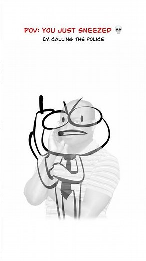 If You Sneeze 😅 (Animation Meme) #shorts