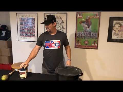 How to Steam and help Break in your Baseball Glove at Home!