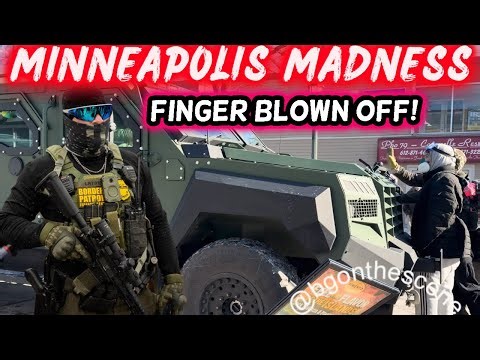 Minneapolis Turns WARZONE: Woman BLOWS UP Hand, ICE Agents Attacked, Local Police Abandon City