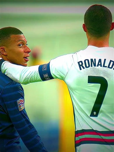 MBAPPE meets his IDOL RONALDO🤩🔥