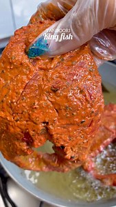 SUCCULENT TANDOORI KING FISH AND SWEETCORN SALSA 🌶️🤩🥳🎯🥇💃🏽🕺🤯💣. Easy Mouthwatering juicy tandoori king fish with a sweet corn salsa. Bring those Indian flavours right to your home. King fish marinated in aromatic Indian seasoning then fried to perfection. Paired it with my homemade chilli garlic butter naan and a sweet corn salsa. SIMPLY THE BEST!! Tandoori is a classic Indian grilled/fried meat/fish dish known for its bright red-orange colour and amazing flavours . This recipe was actua