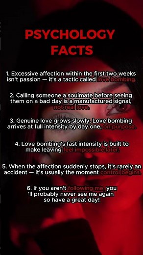 ⚠️ Signs Someone Is Love Bombing You