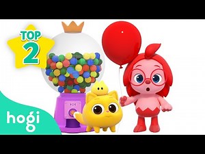 Learn colors with Candies 🍬 and Balloons 🎈｜Colors for Kids｜Hogi Colors｜Hogi Pinkfong