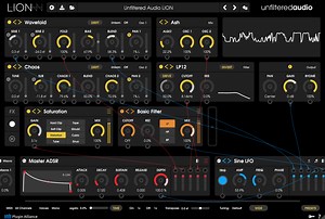 Unfiltered Audio LION by Plugin Alliance - Synth (Semi Modular) Plugin VST VST3 Audio Unit AAX