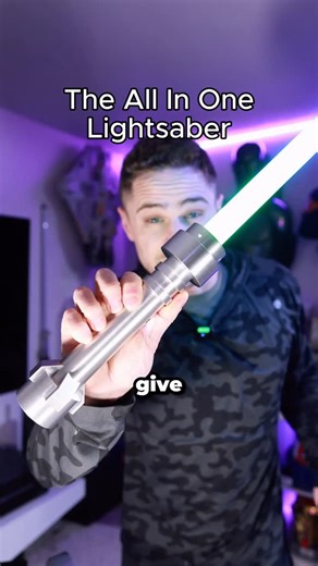 Jake Myers on Instagram: "Some call this the all in one saber since it can be almost any lightsaber from the Star Wars universe. Luckily @neo.saber had one! #starwars #lego #lightsaber"