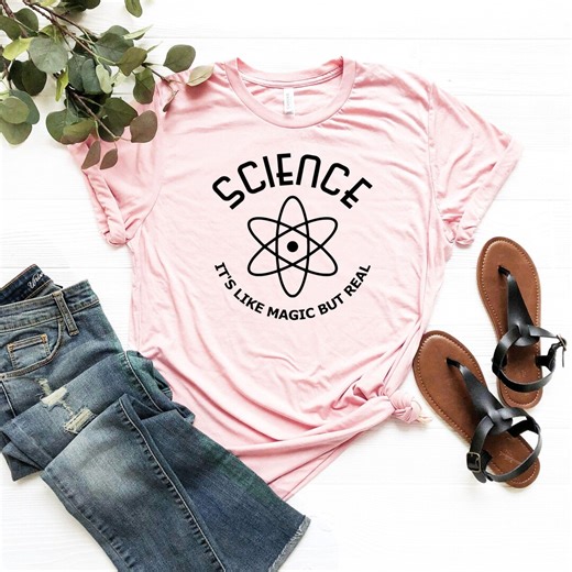 Science Shirt It’s Like Magic but Real | Funny Science T-shirt | STEM Teacher Gift | Nerd Geek Tee | Unisex Science Lover Shirt - Etsy