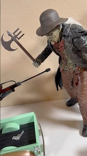 Chucky vs. The Creeper, “Good Guy” battles evil. ￼#childsplay #chucky #jeeperscreepers #figures