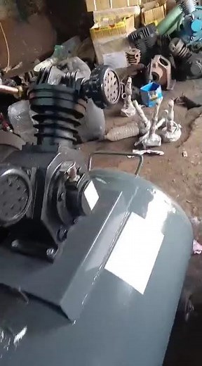 Double Piston Air Compressor | 2 HP Motor 3 Phase | 150L Tank with Starter & Accessories