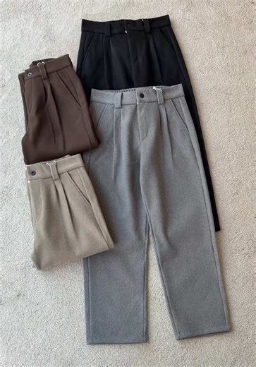 20% Off New Woolen Formal Pants Until Jan 31