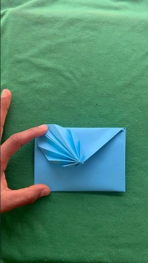 Make a Cute Paper Envelope in 30 Seconds—NO Glue Needed!