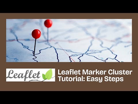 An example on how to use leaflet marker cluster group