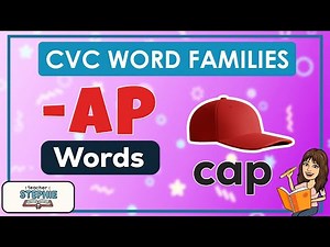 CVC Word Families: -AP Words | Learn to Read & Phonics for Kids