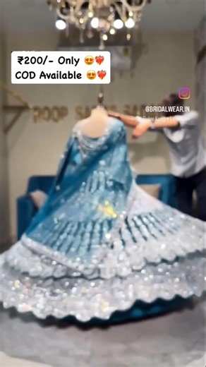 🩵🤩Reception Wear Lehenga Blouse😱 | Bridal Wedding Outfit Ideas💫✨#LehengaBlouse #WeddingOutfit