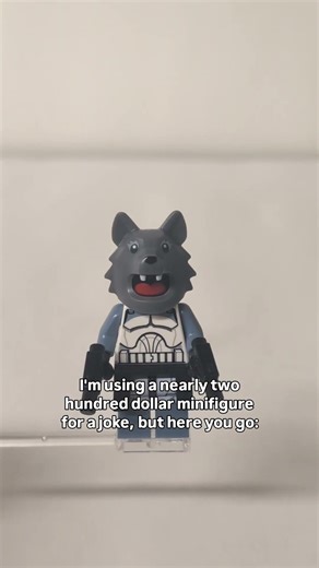 Commander Wolffe (under a full moon) #lego #starwars