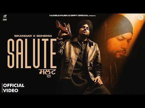 Salute (Official Music Video) Sikandar | Bohemia | Punjabi Songs 2025