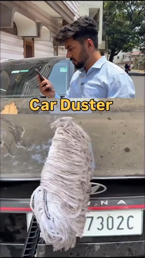 Internet's Best Finds | Must Have Product on Instagram: "I just cleaned my car in minutes… no water, no mess 🚗✨ This duster is seriously a game-changer—one swipe and the dust is gone without scratching or streaks. Perfect for quick cleanups before heading out. It feels premium, works fast, and keeps my car looking freshly detailed every single time. 🧽 Lint-free & scratch-free on all surfaces ⚡ 2x stronger cleaning with paraffin wax coating 🤲 Long ergonomic handle for easy reach & comfort Comm