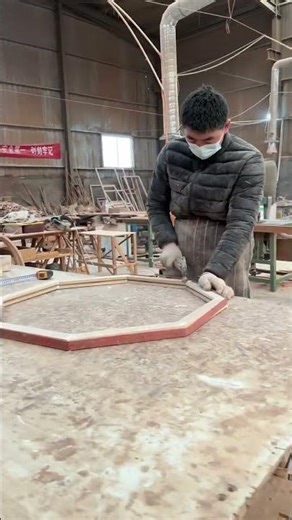 Elegant Fish Scale Screen Door This Studio Is Next Level! #WoodArt #ModernChinese