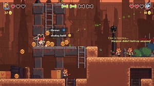 儿子和小朋友本地双人合作 《恶猫之下》 Undercat 半潜入式平台动作搞笑游戏。特色是可以不断坑队友~推荐和铁哥们玩！不仅可以爆队友金币，还可以晃瞎队友眼睛