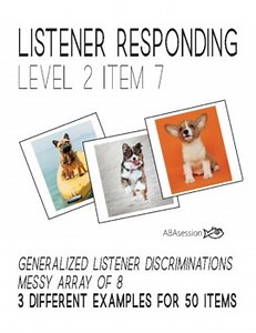 (Listener Responding 7M) Generalized Listener Discriminations
